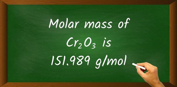 Cr2O3 Molar Mass