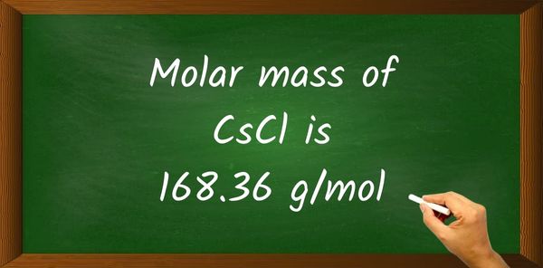 CsCl Molar Mass