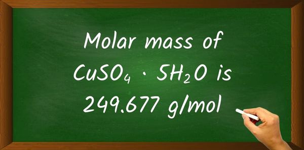 CuSO4 · 5H2O Molar Mass