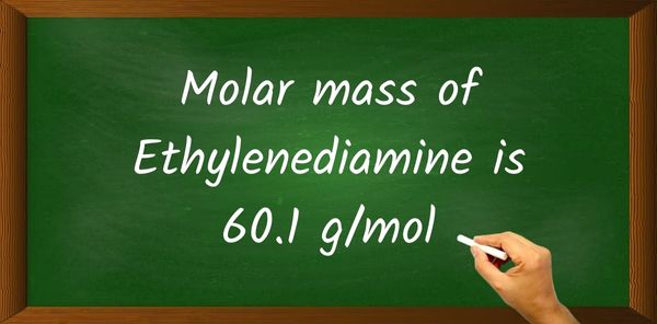 Ethylenediamine (C2H8N2) Molar Mass