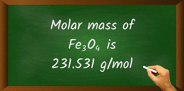 Fe3O4 Molar Mass