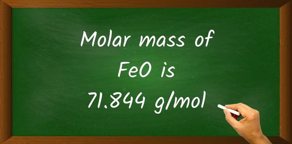 FeO Molar Mass