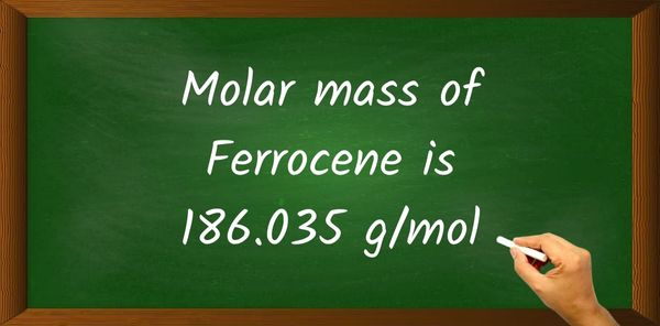 Ferrocene (C10H10Fe) Molar Mass