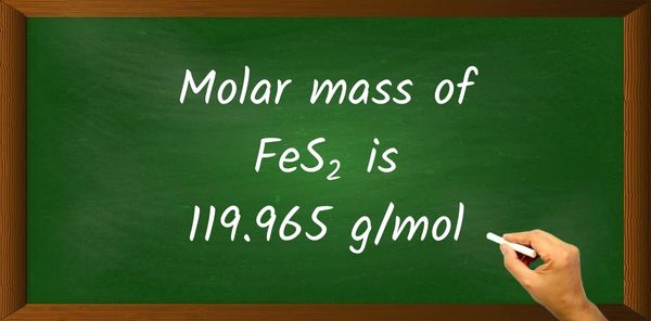 FeS2 Molar Mass