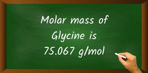 Glycine (C2H5NO2) Molar Mass