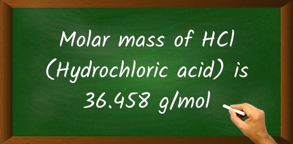 HCl (Hydrochloric acid) Molar Mass