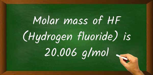 HF (Hydrogen fluoride) Molar Mass