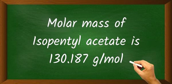 Isopentyl acetate (C7H14O2) Molar Mass
