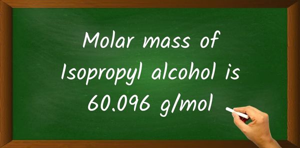 Isopropyl alcohol (C3H8O) Molar Mass
