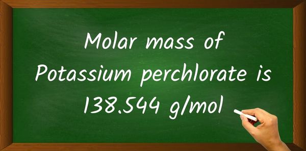 Potassium perchlorate (KClO4) Molar Mass