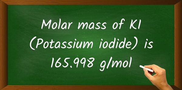 KI (Potassium iodide) Molar Mass