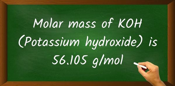 KOH (Potassium hydroxide) Molar Mass