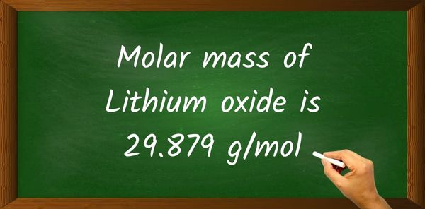 Li2O (Lithium oxide) Molar Mass