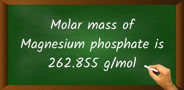 Magnesium phosphate [Mg3(PO4)2] Molar Mass