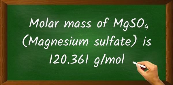 MgSO4 (Magnesium sulfate) Molar Mass