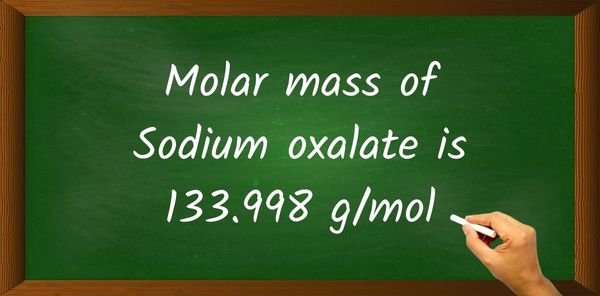 Sodium oxalate (Na2C2O4 ) Molar Mass