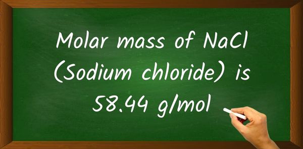 NaCl (Sodium chloride) Molar Mass