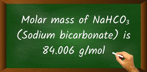 NaHCO3 (Sodium bicarbonate) Molar Mass