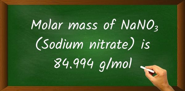 NaNO3 (Sodium nitrate) Molar Mass