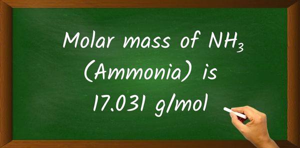 NH3 (Ammonia) Molar Mass