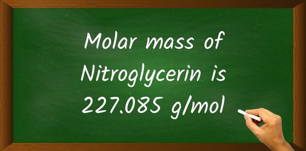 Nitroglycerin (C3H5N3O9) Molar Mass