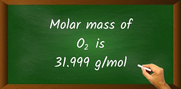 O2 (Oxygen) Molar Mass