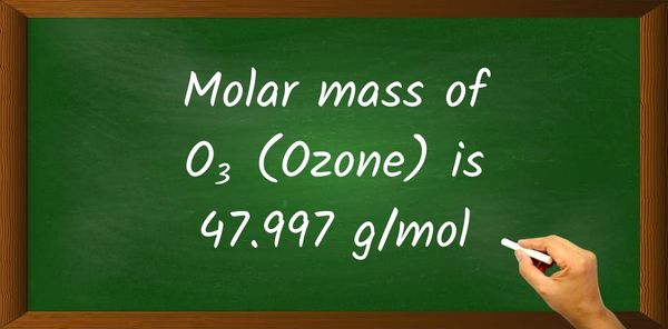 O3 (Ozone) Molar Mass