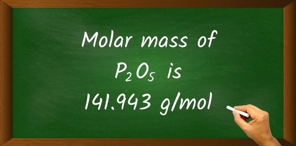 P2O5 Molar Mass
