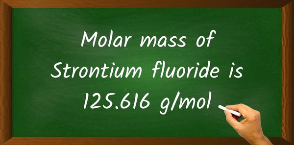 SrF2 (Strontium fluoride) Molar Mass