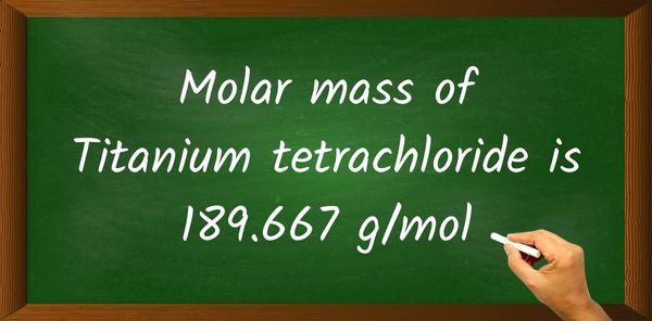 TiCl4 (Titanium tetrachloride) Molar Mass