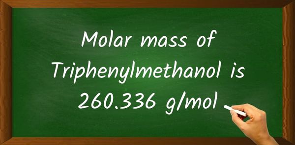 Triphenylmethanol (C19H16O) Molar Mass
