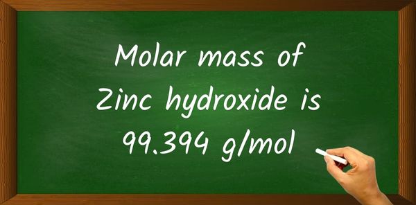 Zinc hydroxide [Zn(OH)2] Molar Mass