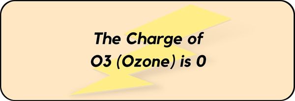 Charge of O3 (Ozone)