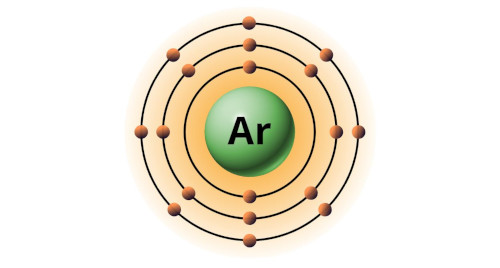 bohr model of argon