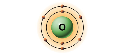 bohr model of oxygen