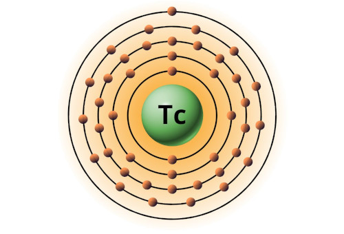 bohr model of technetium